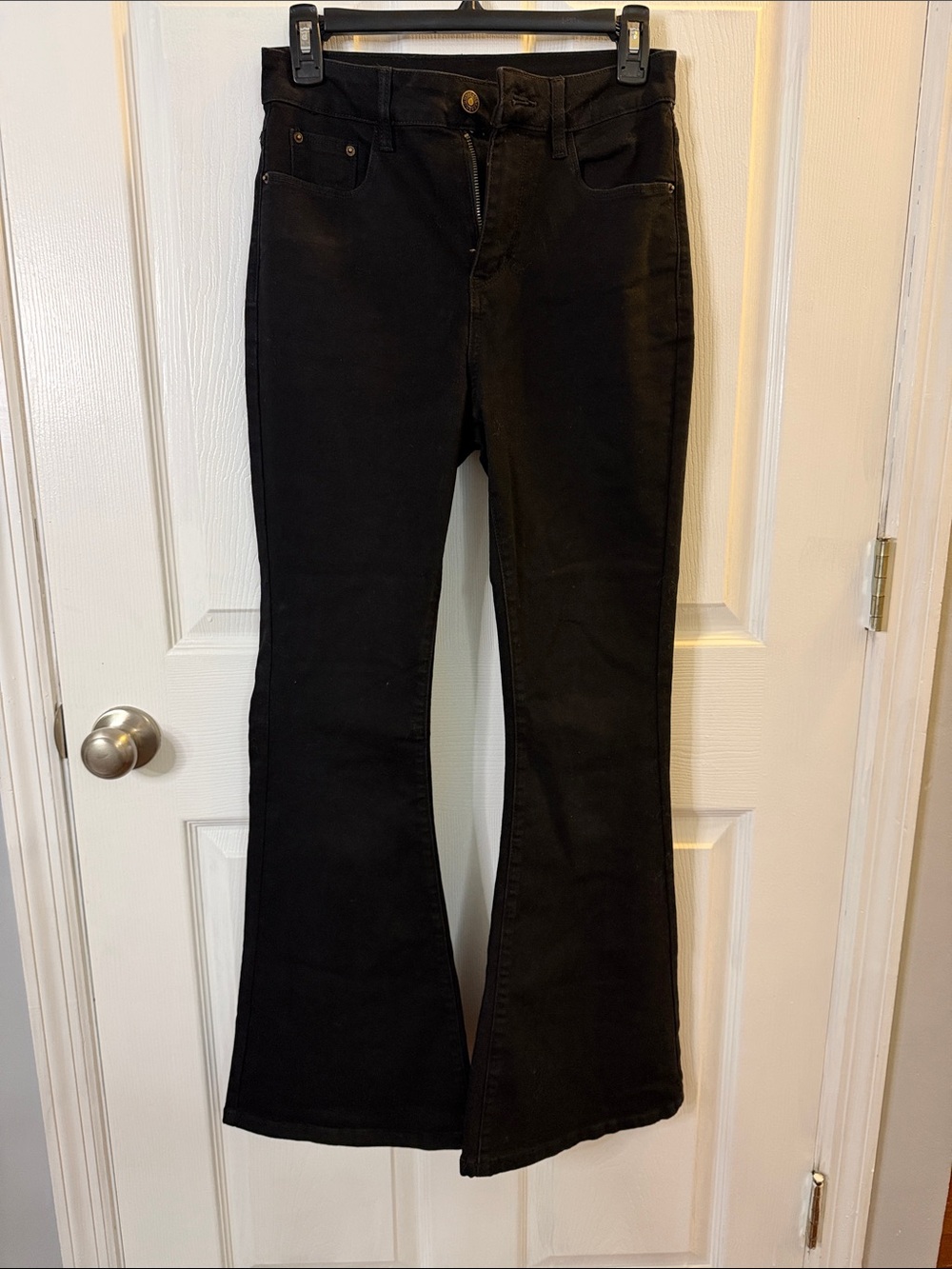 Black Women's Flare Jeans